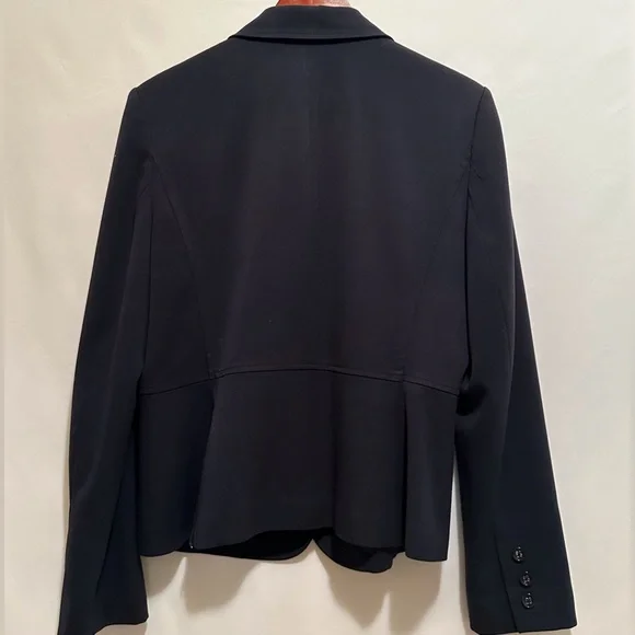 Charter Club Women’s Black Classic Blazer Size 8 - Picture 4 of 5